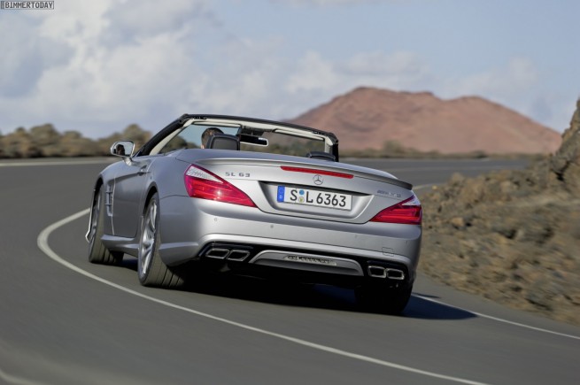 SL 63 AMG, Kristallsilber, Leder Schwarz (R 231) 2011