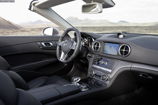 SL 63 AMG, Kristallsilber, Leder Schwarz (R 231) 2011