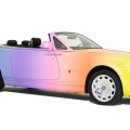 Ugo Rondinone: Rolls-Royce Art Car als farbenfrohes Kunstwerk