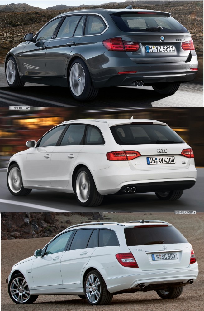 a-BMW-3er-Touring-F31-Bild-Vergleich-Audi-A4-Avant-Mercedes-C-Klasse-T-Modell-3