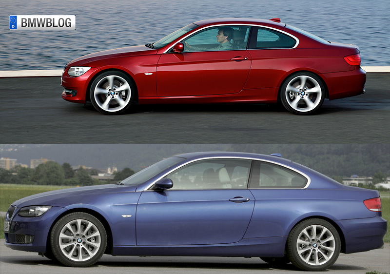 Bmw 3er coupe vergleich facelift #6