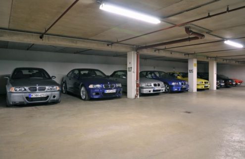 Bilder, Infos & Video aus der Tiefgarage von BMW M