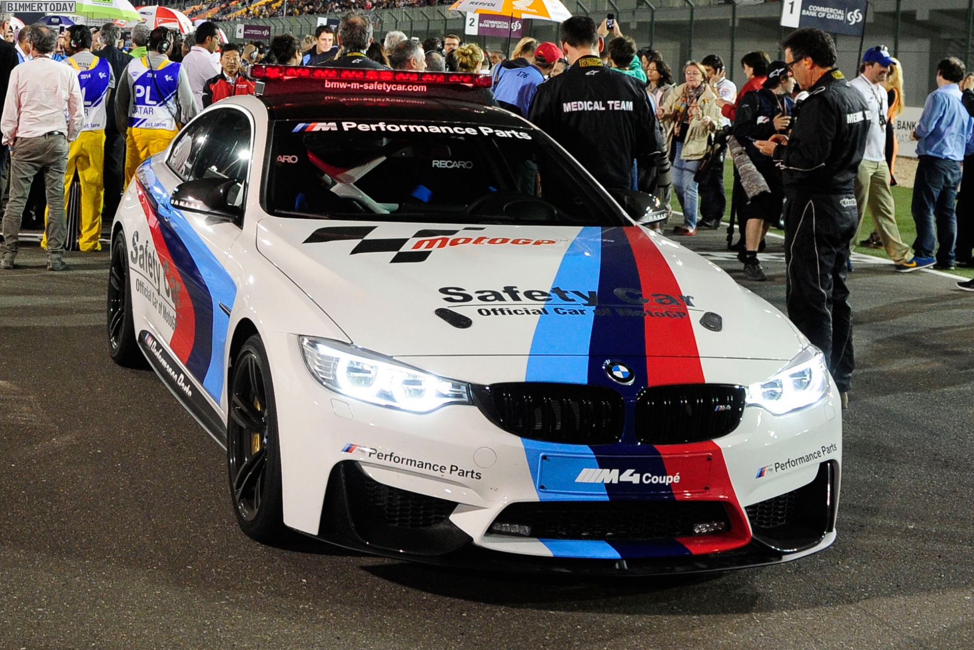 Ready To Race: 2014 BMW M4 Coupe MotoGP Safety Car